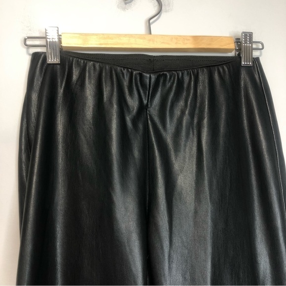 Only Faux Leather Ankle Zip Leggings, size S - Picture 2 of 11